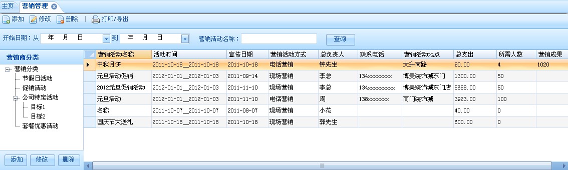 营销管理